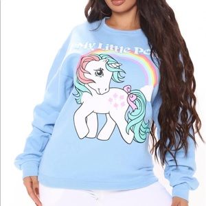Oversized Sweatshirt Crew Neck
My Little Pony Graphic
50% Cotton, 50% Polyester